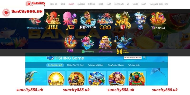Các tựa game Casino Online 88i nổi tiếng hiện nay - Bắn cá